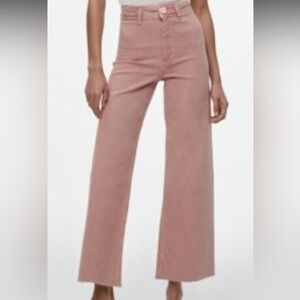 HIGH-WAISTED ZW MARINE STRAIGHT JEANS